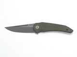 Enoch, OD Green G10, CPM-20CV Blade Steel, Grey Stonewash Finish