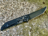 Jade Radford - Pro-Back Collection, Samurai Edition - Titanium and Jade G10, CPM-20CV, DLC Black Stonewash Blade
