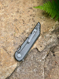 Kwaiback MK5.1 Folder, Titanium with Smooth Sides, CPM-20CV Blade Steel, Stonewash Finish