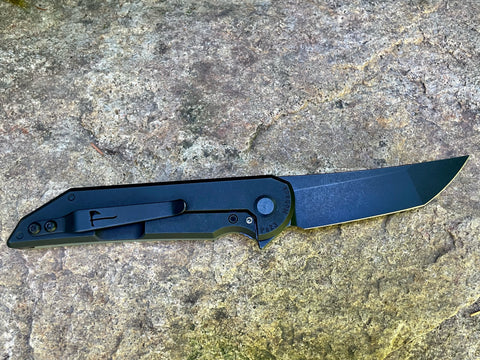 Jade Radford - Titanium and Jade G10, CPM-20CV, DLC Black Stonewash Blade