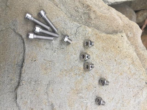Replacement Screw Package, Stainless Steel Satin